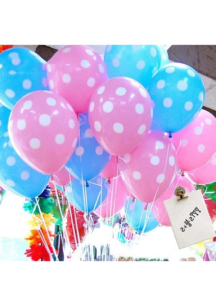 Mavi 10 Adet/grup 12 Inç Renkli Puantiyeli Lateks Balonlar Doğum Günü Düğün Parti Dekorasyon Dalga Noktası Helyum Balon Çocuk Oyuncak Globos (Yurt Dışından) modelleri