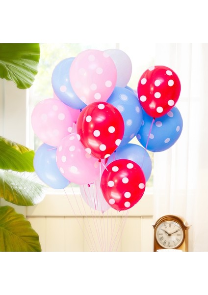 Mavi 10 Adet/grup 12 Inç Renkli Puantiyeli Lateks Balonlar Doğum Günü Düğün Parti Dekorasyon Dalga Noktası Helyum Balon Çocuk Oyuncak Globos (Yurt Dışından) indirimleri