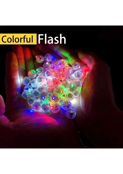 Renkli 5 Adet LED Balon Işık, Minik LED Işık Mini Yuvarlak LED Top Lamba, Bar Fener Noel Düğün Süslemeleri, Doğum Günü Dekoru (Yurt Dışından) fiyatları