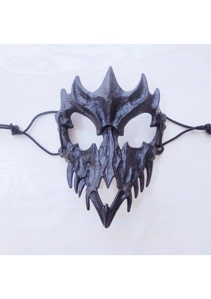 Stil-8 Yeni Hayvan Maskesi Japon Anime Yarım Yüz Maskesi Cosplay Unisex Masquerade 2022 Cadılar Bayramı Karnaval Parti Sahne (Yurt Dışından) fırsatları