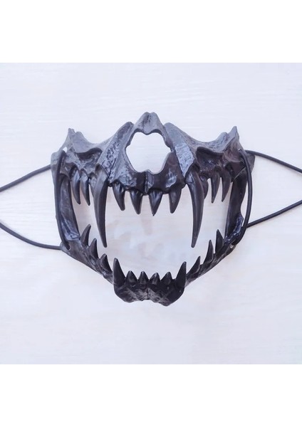 Stil-8 Yeni Hayvan Maskesi Japon Anime Yarım Yüz Maskesi Cosplay Unisex Masquerade 2022 Cadılar Bayramı Karnaval Parti Sahne (Yurt Dışından) indirimleri