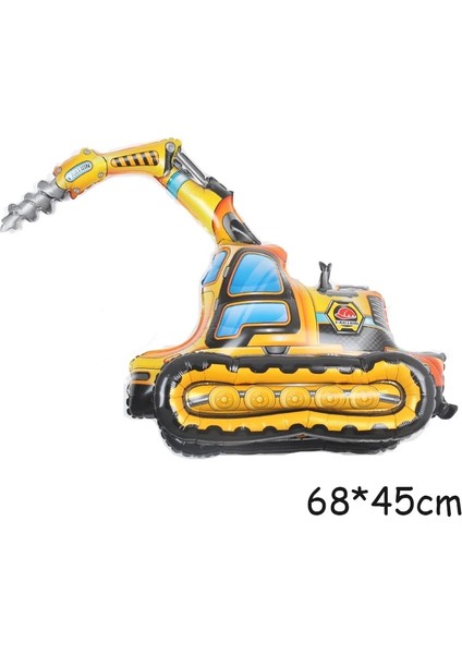 Tank B 3D Karikatür Araba Folyo Balon Buggy Yarış Kazma Araba Tren Hediye Bebek Duş Doğum Günü Partisi Süslemeleri Çocuk Oyuncakları Helyum Balonları (Yurt Dışından)