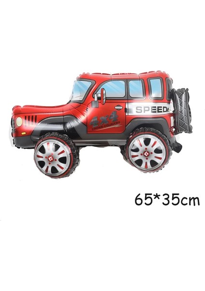 Tank B 3D Karikatür Araba Folyo Balon Buggy Yarış Kazma Araba Tren Hediye Bebek Duş Doğum Günü Partisi Süslemeleri Çocuk Oyuncakları Helyum Balonları (Yurt Dışından)