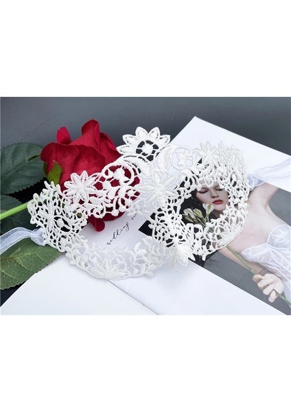 Parti Düğünü Için Altın Dantel Maske (Yurt Dışından)