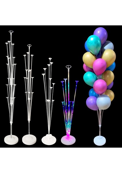 1 Takım 13 Tüp Sütun 7/13/19 Tüpler Balon Sütun Standı Doğum Günü Balonu Ev Dekor Doğum Günü Partisi Dekorasyon Çocuklar Yetişkin Düğün Olay Parti Balonu (Yurt Dışından)