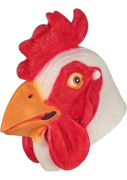 Stil 3 Zodyak Hayvan Tavuk At Köpek Domuz Kaplan Kafası Tavşan Maskesi Lateks Kostüm Cadılar Bayramı Maskesi Sahne (Yurt Dışından)