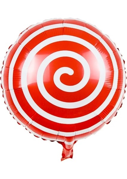 Lolipop Kırmızı 12 Adet/takım Renkli Şeker Folyo Balonlar Lolipop Fırıldak Helyum Balon Doğum Günü Partisi Dekorasyon Bebek Duş Çocuklar Şişirilmiş Oyuncak (Yurt Dışından)