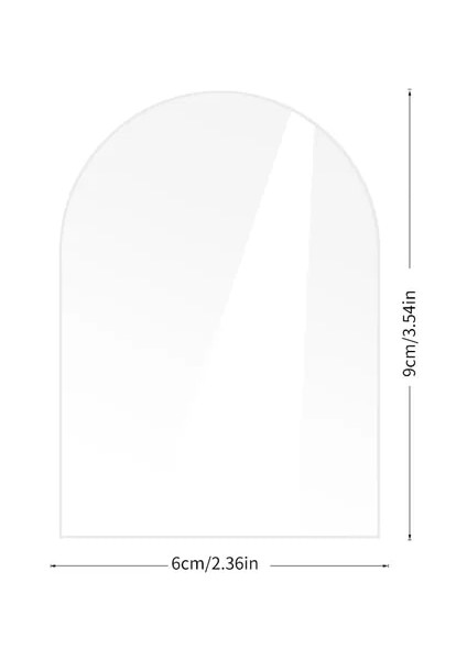 9X6CM Sadece Kartlar 10 Adet Akrilik Kemer Şeklinde Masa Kartı Düğün Masa Numarası Kartı Ziyafet Ahşap Tabanlı Diy Masa Burcu Koltuk Kartı Parti Dekorasyon (Yurt Dışından)