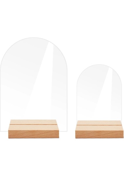 9X6CM Sadece Kartlar 10 Adet Akrilik Kemer Şeklinde Masa Kartı Düğün Masa Numarası Kartı Ziyafet Ahşap Tabanlı Diy Masa Burcu Koltuk Kartı Parti Dekorasyon (Yurt Dışından) fiyatları
