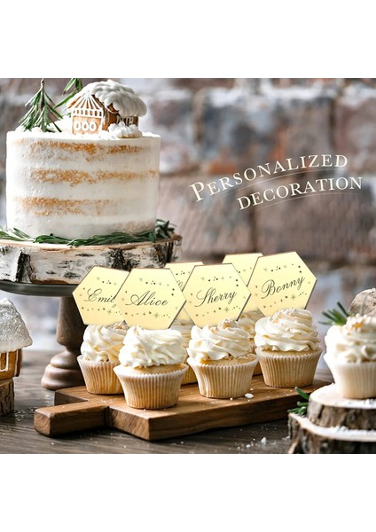 Beyaz 1.8mm 30 Adet Buzlu Akrilik Altıgen Yer Kartı Eskort Burcu Boş Konuk Adı Masa Numarası Kart Ayarı Etiketi Düğün Ziyafet Için (Yurt Dışından) fırsatları