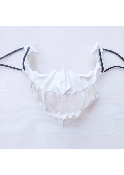 Stil-4 Yeni Hayvan Maskesi Japon Anime Yarım Yüz Maskesi Cosplay Unisex Masquerade 2022 Cadılar Bayramı Karnaval Parti Sahne (Yurt Dışından)