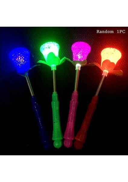 Açık Sarı 1 Adet Işık Çubuğu Floresan Parti Dekor Peri Sihirli Değnek Mutlu Aydınlık Kız Doğum Günü Partisi Malzemeleri Let's Glow Çocuklar Lehine Hediye (Yurt Dışından)