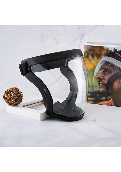 Pembe Süper Koruyucu Buğu Önleyici Yüz Kalkanı Cadılar Bayramı Maskesi Toz Geçirmez Şeffaf Kask Unisex Parti Gözleri Korur Yüz Maskesi (Yurt Dışından) indirimleri