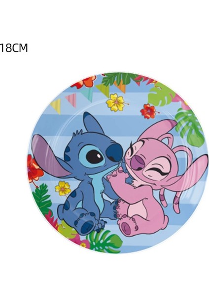 Çift Taraflı-1pc Disney Stitch Tema Parti Malzemeleri Tek Kullanımlık Sofra Kağıt Bardaklar Tabaklar Peçeteler Banner Çocuk Doğum Günü Partisi Dekoru Bebek Duş (Yurt Dışından)