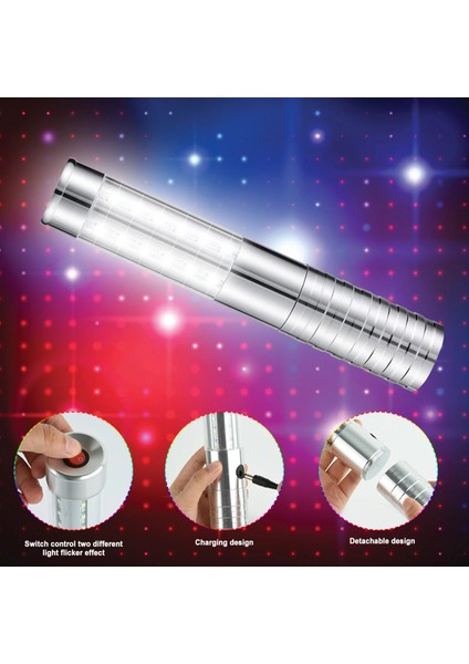 Sarı LED Strobe Baton Işık LED Şişe Servis Işığı LED Işık Şampanya Şişesi Açık Parti Konser Etkinlikleri Için El Işığı (Yurt Dışından) fırsatları