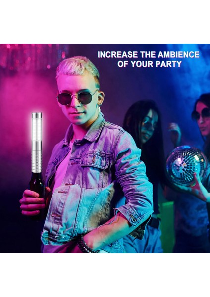 Sarı LED Strobe Baton Işık LED Şişe Servis Işığı LED Işık Şampanya Şişesi Açık Parti Konser Etkinlikleri Için El Işığı (Yurt Dışından) indirimleri