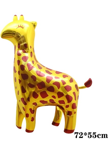 3D Sika Geyik Orman Karikatür Hayvan Tema Balonlar Geyik Tavşan Kaplan Aslan Hayvanat Bahçesi Parti Çocuk Oyuncak Doğum Günü Dekor Malzemeleri Helyum Balon (Yurt Dışından) modelleri