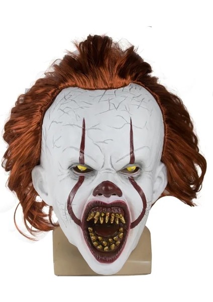 Dişler Parlamıyor 2022 Cadılar Bayramı Partisi Korku Maskeleri Hayalet Yüz Şeytan Cadı Vampir Screaming Maske Yenilik Korkunç Cosplay Parti Dekorasyon Sahne (Yurt Dışından)