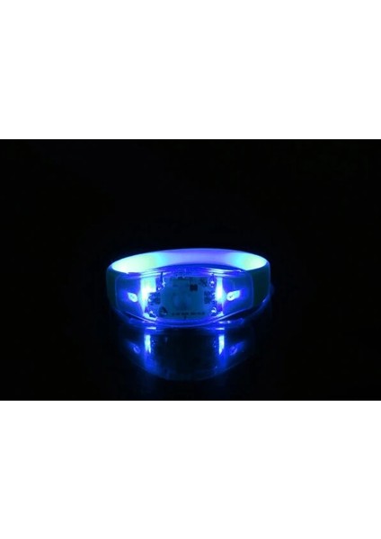 Kırmızı Ses Kontrolü Yanıp Sönen LED Silikon Bilezik Bileklik Kulübü Parti Bar Disko Müzik Konseri Gece Etkinliği (Yurt Dışından) modelleri
