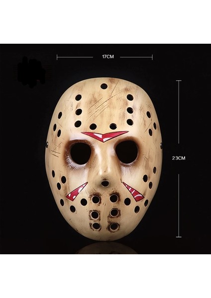 Bakır Yüksek Dereceli Korku Reçine Maskesi Freddy Jason Masquerade Cadılar Bayramı Partisi Cosplay Tam Yüz Maskeleri Koleksiyon Film Yetişkin Parti Sahne (Yurt Dışından) modelleri