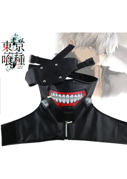 Tam Yüz Maskesi Anime Tokyo Ghoul Kaneki Ken Cosplay Kostüm Prop Maske Cadılar Bayramı Partisi Masquerade Erkekler Kadınlar Için Tam Yüz Maskesi Hediyeler (Yurt Dışından) fiyatları