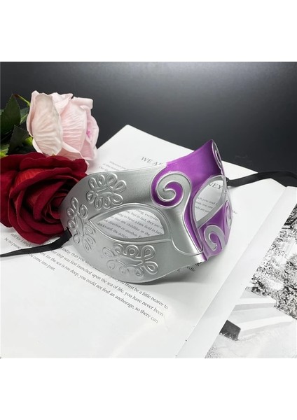 Stil 7 Cadılar Bayramı Yarım Yüz Maskesi Erkekler Serin Siyah Sahte Maske Yetişkin Beyaz Zorro Masquerade Çocuk Maskeleri Kadın Noel Maskesi Komik Maske (Yurt Dışından)
