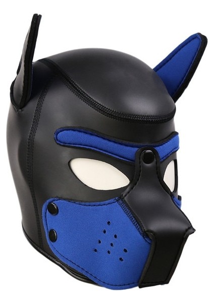 G Rol Oynama Köpek Parti Maskesi, Kulaklı Tam Kafa Maskesi Hayvan Masquerade Tam Yüz Maskesi (Yurt Dışından)