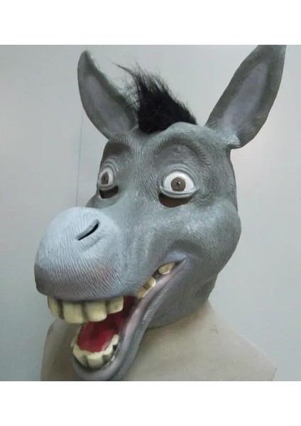 Eşek Maskesi Komik Ejderha Gergedan Hippo Horoz Koala Hayvan Maskesi Lateks Parti Panda Unicorn Hayvan Maskesi Çocuk Parti Cadılar Bayramı Maskesi (Yurt Dışından)