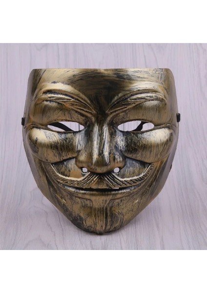 C 1 Adet Anonim Karnaval Steampunk Cosplay Kostümleri Anime Cosplay Maske Yüz Şapkalar Cadılar Bayramı Partisi Maskesi Sahne (Yurt Dışından)