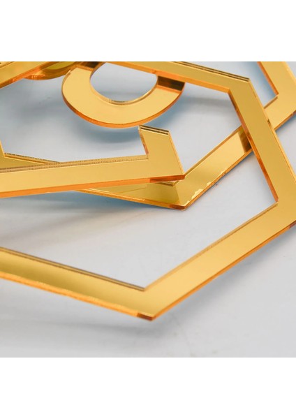 Glod 8 1-15 3D Numaraları Işaretleri Altın ve Gümüş Düğün Altıgen Masa Numarası Akrilik Masa Numaraları Rustik Düğün Nişan Koltuk Burcu (Yurt Dışından) indirimleri