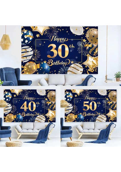 18 Mutlu Doğum Günü Zemin Afiş Büyük Siyah Altın Balon Yıldız Poster Standında Zemin Doğum Günü Fotoğraf Arka Plan Duvar Parti Dekoru (Yurt Dışından) modelleri