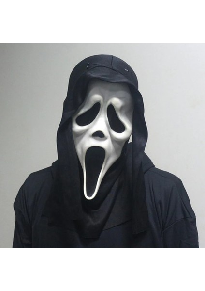 X24057F Çığlık Atan Ghostface Maskesi Komik Ölüm Maskesi Korku Kafatası Halloweendemon Komut Dosyası Öldürme Dekoratif Cadılar Bayramı Partisi Desteği Sahne (Yurt Dışından)