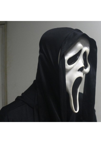 X24057F Çığlık Atan Ghostface Maskesi Komik Ölüm Maskesi Korku Kafatası Halloweendemon Komut Dosyası Öldürme Dekoratif Cadılar Bayramı Partisi Desteği Sahne (Yurt Dışından)