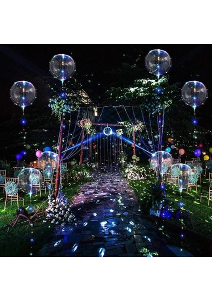 Yeşil LED 18 Inç Çubuksuz 10 Paket LED Işık Up Bobo Balonlar Dekorasyon Kapalı Veya Açık Doğum Günü Düğün Yeni Yıl Partisi Noel Kutlamaları (Yurt Dışından) indirimleri