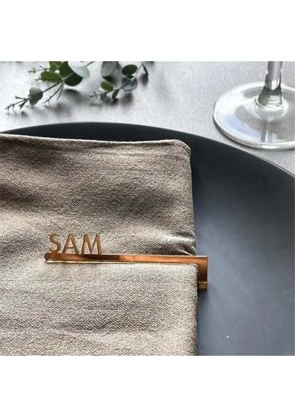 Temizle 1 Adet Özel Düğün Yeri Ayarı Isimleri Ayna Peçete Adı Etiketleri Masa Kişiselleştirilmiş Konuk Yeri Isimleri Akşam Yemeği Partisi Doğum Günü Olayları (Yurt Dışından)