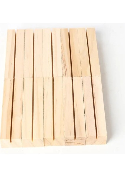 20 Adet 7.2X2.5X2CM 10/12/20 Adet Ahşap Fotoğraf Standı Kartvizitlik Dikdörtgen Kart Klibi Resim Tutucu El Yapımı Not Tutucu Ev Ofis Için (Yurt Dışından) fırsatları