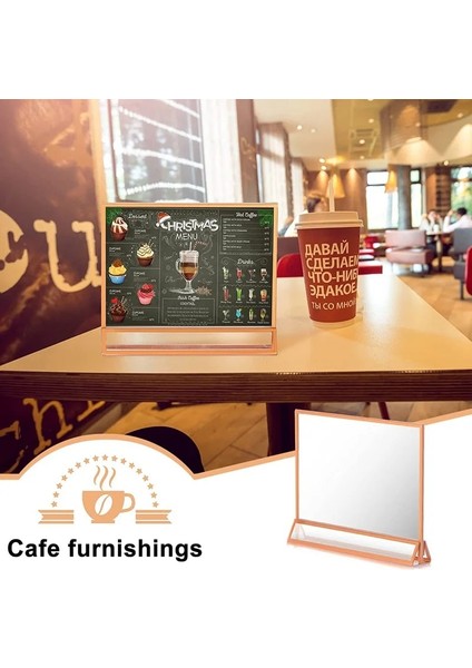 Stil B-10X15 cm 1 Adet Standart Çift Taraflı Akrilik Düğün Masa Numaraları Phnom Penh Masa Kartı Düğün Plaka Menü Ekran Standı Masa Kartı (Yurt Dışından) indirimleri