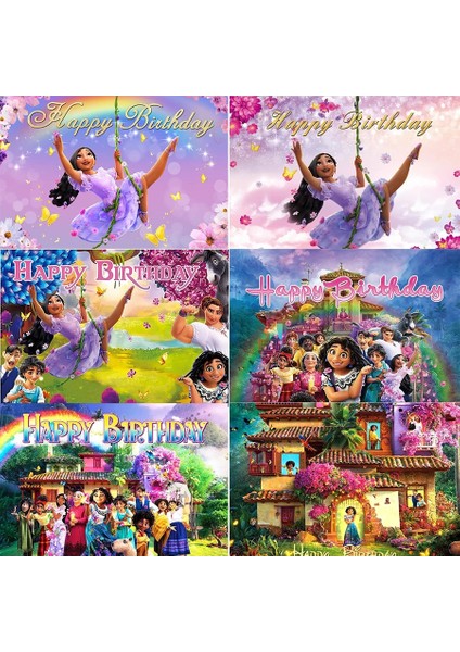 150X100 cm Disney Encanto Parti Arka Planında Doğum Günü Partisi Dekorasyon Arka Planında Sihirli Kız Parti Duvar Bebek Duş Çocuk Fotoğraf Arka Plan (Yurt Dışından) fiyatları
