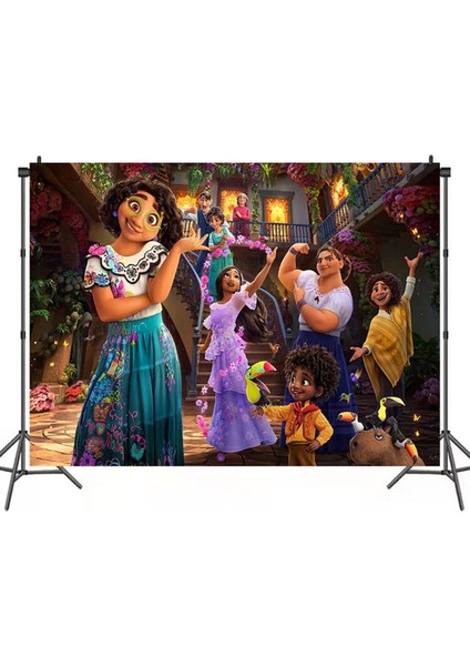 150X100 cm Disney Encanto Parti Arka Planında Doğum Günü Partisi Dekorasyon Arka Planında Sihirli Kız Parti Duvar Bebek Duş Çocuk Fotoğraf Arka Plan (Yurt Dışından) fırsatları