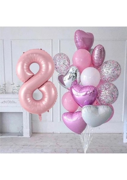 Resim Olarak 12 Adet/grup Erkek Doğum Günü Balonları 40 Inç Mavi Numarası Balon 3/3rd Doğum Günü Partisi Dekorasyon Çocuklar Anniversaire 9/1/3 Yaşında (Yurt Dışından)