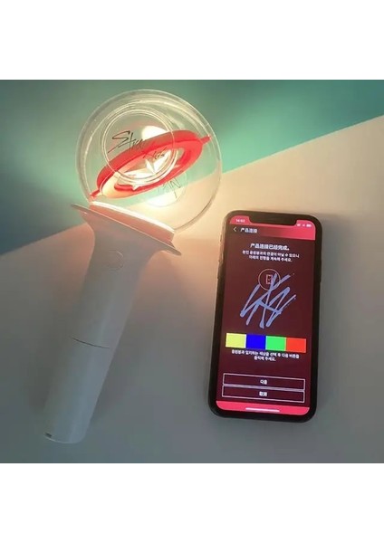 Bluetooth Sürümü Lightstick Moda Kpop Kaçak Çocuklar Için Lightstick Bluetooth Konser El Lambası Kızdırma Işık Çubuğu Flaş Lambası Hayranları Koleksiyonu (Yurt Dışından)