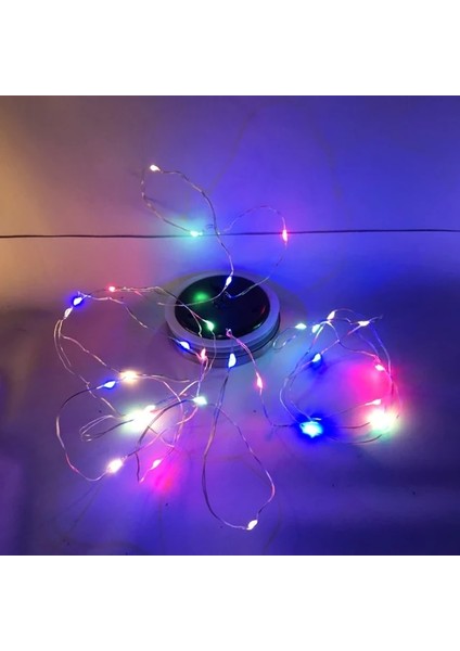 Çok Renkli 2 M 20 Leds Güneş Mason Kavanoz Kapağı Işıkları LED Peri Yıldız Ateşböceği Dize Kapakları Düğün Veranda Bahçe Partisi Bar Süslemeleri Için Işıklar (Kavanoz Yok) (Yurt Dışından)
