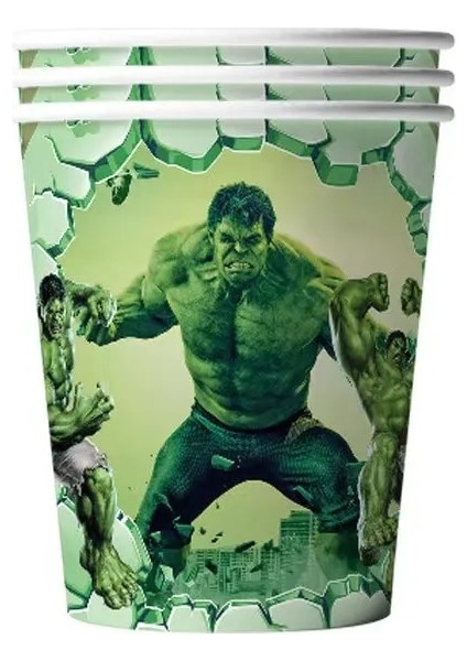 Set 40 Adet Süper Kahraman Avengers Hulk Parti Malzemeleri Dekor Çocuklar Doğum Günü Tek Kullanımlık Sofra Masa Örtüsü Bardak Plaka Balon Parti Iyilik Çocuk (Yurt Dışından) fırsatları