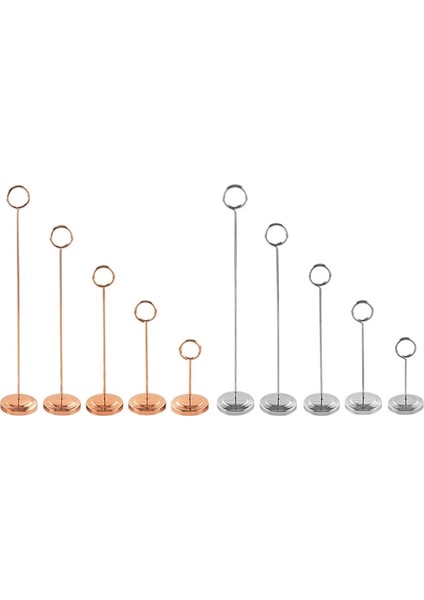 Gül Altın-25.5 cm 4/6/8/10/12 Inç Masa Numarası Tutucu Stand Yeri Kart Sahipleri Masa Üstü Menü Burcu Düğün Ziyafet Için Tarif Klip Kart Sahibi (Yurt Dışından) fiyatları