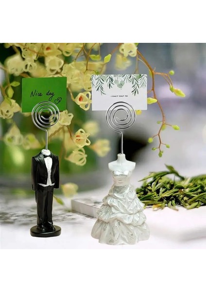 2 Adet 2 Adet 2 Adet/takım Düğün Fotoğraf Klip Masa Numarası Standı Gelin ve Damat Kostüm Masaüstü Dekorasyon Kartvizit Tutucu Düğün Aksesuarları Için (Yurt Dışından) fırsatları