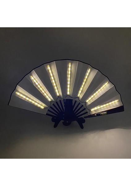 Sıcak Beyaz Fan 2 Yeni Moda LED Gözlük Yanıp Sönen Light Up Gözlük Dj Bar Gece Parti Kostüm Gözlük Dans Gösterisi Aydınlatma Sahne (Yurt Dışından)