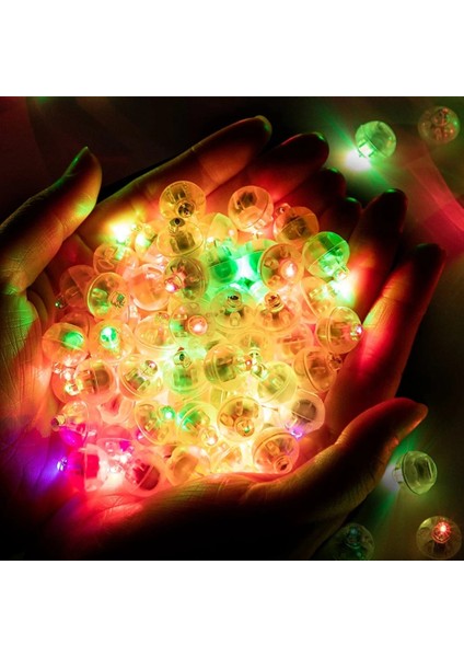 Sıcak Beyaz 50PCS 50/100/200PCS LED Balon Işık Mini Yuvarlak Top Minik Işıklar Aydınlık Lamba Fener Aydınlatma Düğün Bar Partisi Doğum Günü Dekorasyon (Yurt Dışından) modelleri