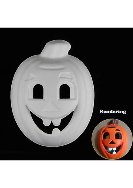 Stil A11 5 Paket Kağıt Mache Maskeleri Dıy Boyama Maskesi Graffiti Cadılar Bayramı Kostüm Cosplay Parti Malzemeleri Için Boş Maskeler Ev Dekorasyon (Yurt Dışından)