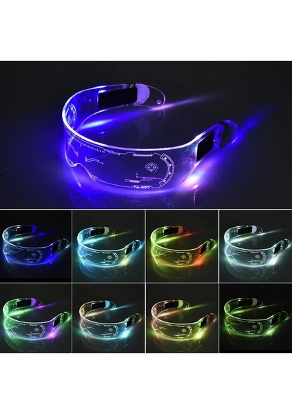 Renkli Noel Renkli Aydınlık Gözlük Müzik Bar Için Ktv Sevgililer Günü Partisi Dekorasyon LED Gözlük Festivali Performans Sahne Hediye (Yurt Dışından) fırsatları