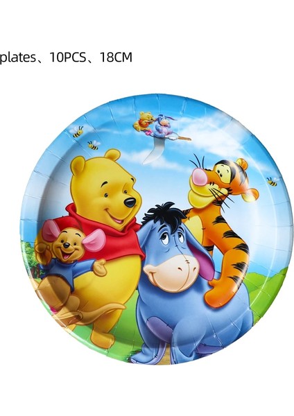 Straw-1 Adet Disney Winnie The Pooh Tema Doğum Günü Partisi Malzemeleri Süslemeleri Çocuklar Için Aile Partisi Winnie The Pooh Afiş Plakaları Bardak Pipetler (Yurt Dışından) fiyatları